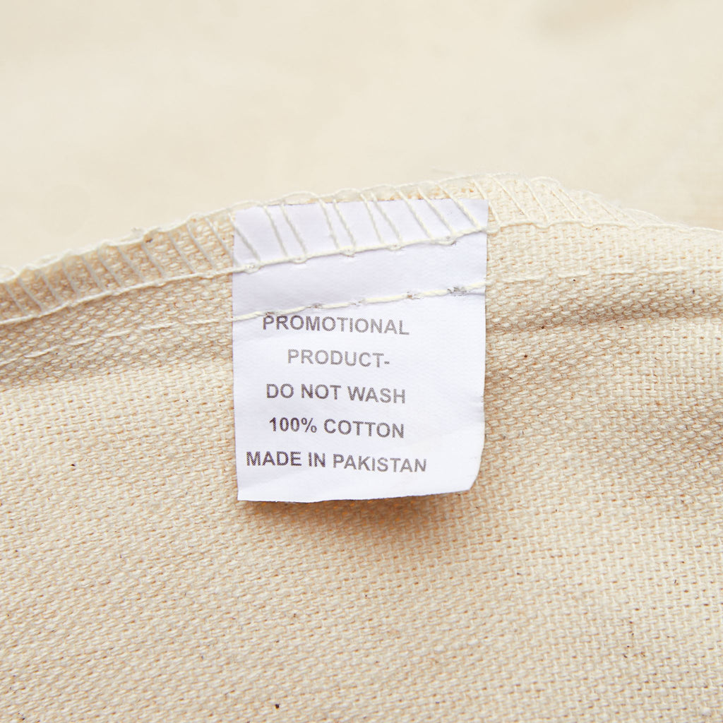 Canvas Tote Bag — "Is it clocking to you?" Pink Bubble Text Tote