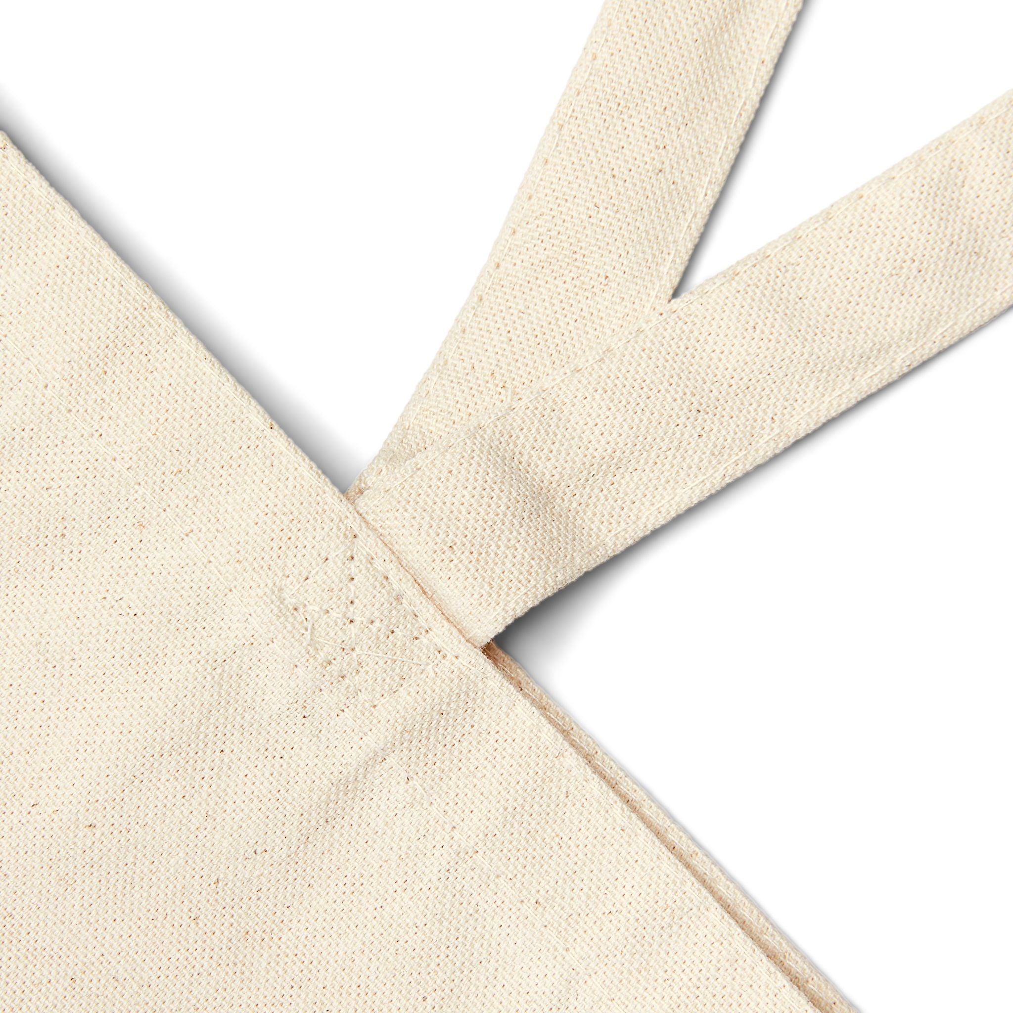 Canvas Tote Bag — "Is it clocking to you?" Pink Bubble Text Tote
