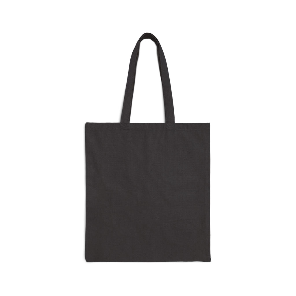 Canvas Tote Bag — "Is it clocking to you?" Pink Bubble Text Tote